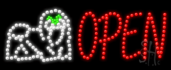 Grooming Open Animated LED Sign