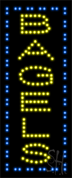 Bagels Animated LED Sign