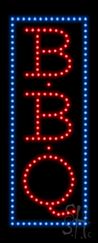 BBQ Animated LED Sign