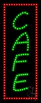 Cafe Animated LED Sign