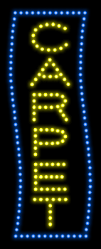 Carpet Animated LED Sign