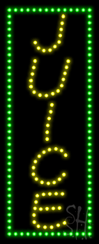 Juice Animated LED Sign