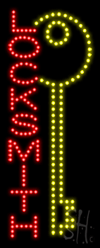 Locksmith Animated LED Sign