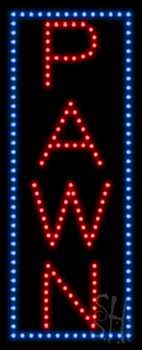 Pawn Animated LED Sign