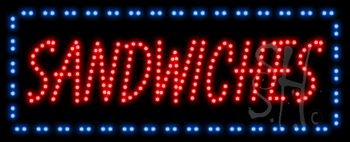 Sandwiches Animated LED Sign