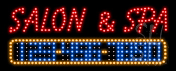 Salon and Spa Animated LED Sign