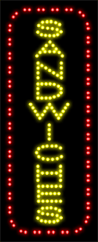 Sandwiches Animated LED Sign