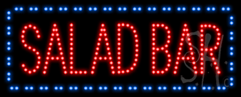 Salad Bar Animated LED Sign