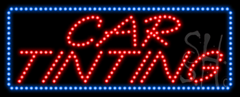 Car Tinting Animated LED Sign