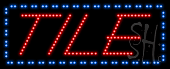 Tile Animated LED Sign