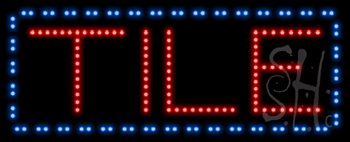Tile Animated LED Sign