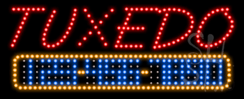 Tuxedo Rental Animated LED Sign