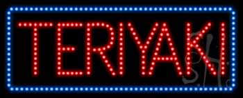 Teriyaki Animated LED Sign