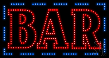 Bar Animated LED Sign