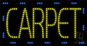 Carpet Animated LED Sign