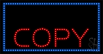 Color Copy Animated LED Sign