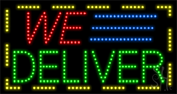 We Deliver Animated LED Sign