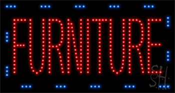 Furniture Animated LED Sign