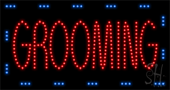 Grooming Animated LED Sign