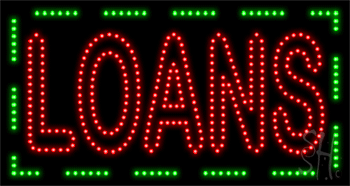Loans Animated LED Sign