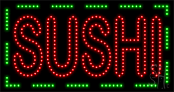 Sushi Animated LED Sign