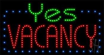 Vacancy Animated LED Sign