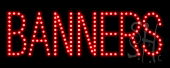 Banners LED Sign