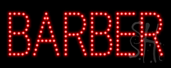 Barber LED Sign