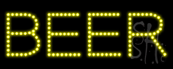 Beer LED Sign