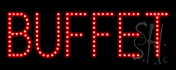 Buffet LED Sign