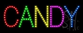 Candy LED Sign