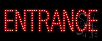 Entrance LED Sign