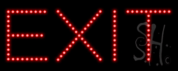 Exit LED Sign