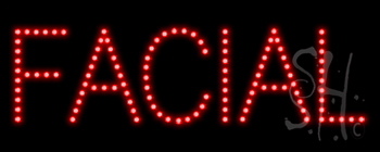 Facial LED Sign