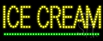 Ice Cream LED Sign