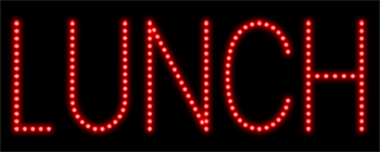 Lunch LED Sign