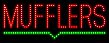 Mufflers LED Sign