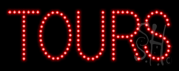 Tours LED Sign