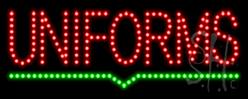 Uniforms LED Sign