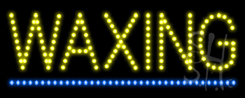 Waxing LED Sign
