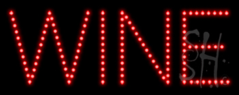 Wine LED Sign