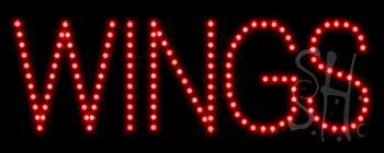 Wings LED Sign