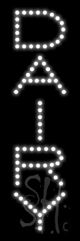 Dairy LED Sign