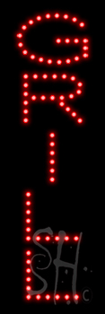 Grill LED Sign