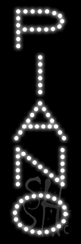 Piano LED Sign