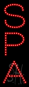 Spa LED Sign
