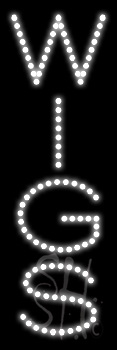 Wigs LED Sign