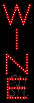 Wine LED Sign