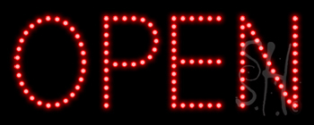Open LED Sign