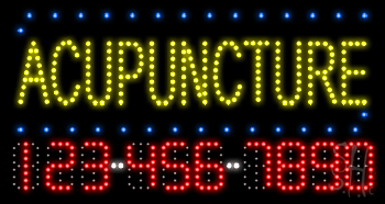 Acupuncture Animated LED Sign